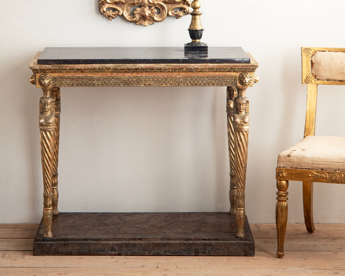 19th c, Late Gustavian Console