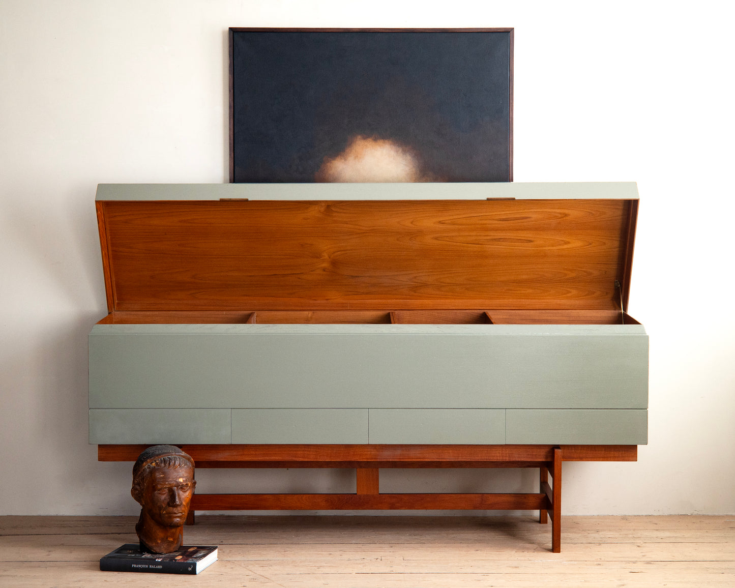 20th c, Lift-Top Sideboard