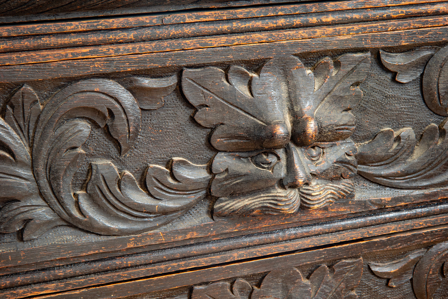 19th c, Slant-Top Secretary