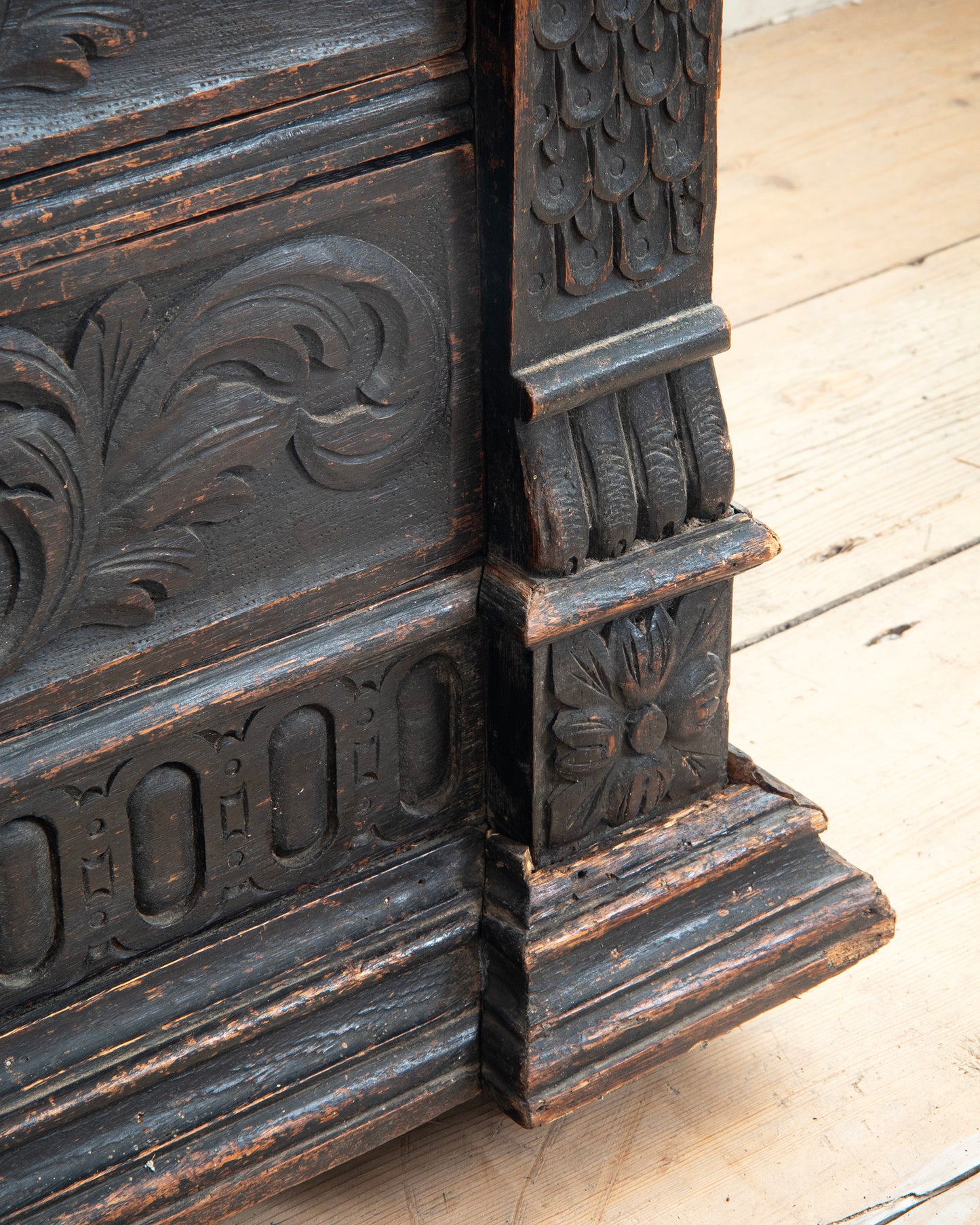 19th c, Slant-Top Secretary