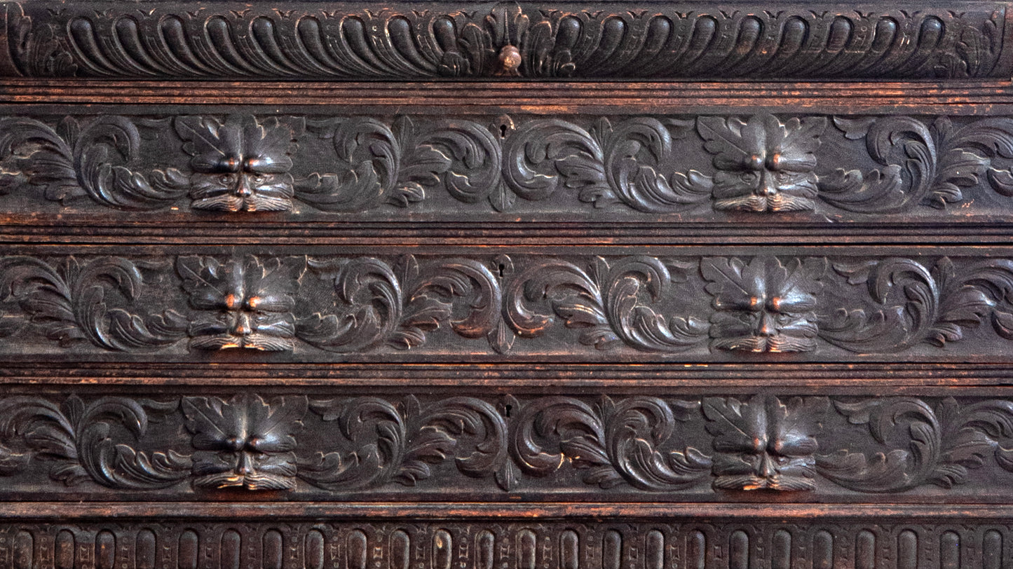19th c, Slant-Top Secretary