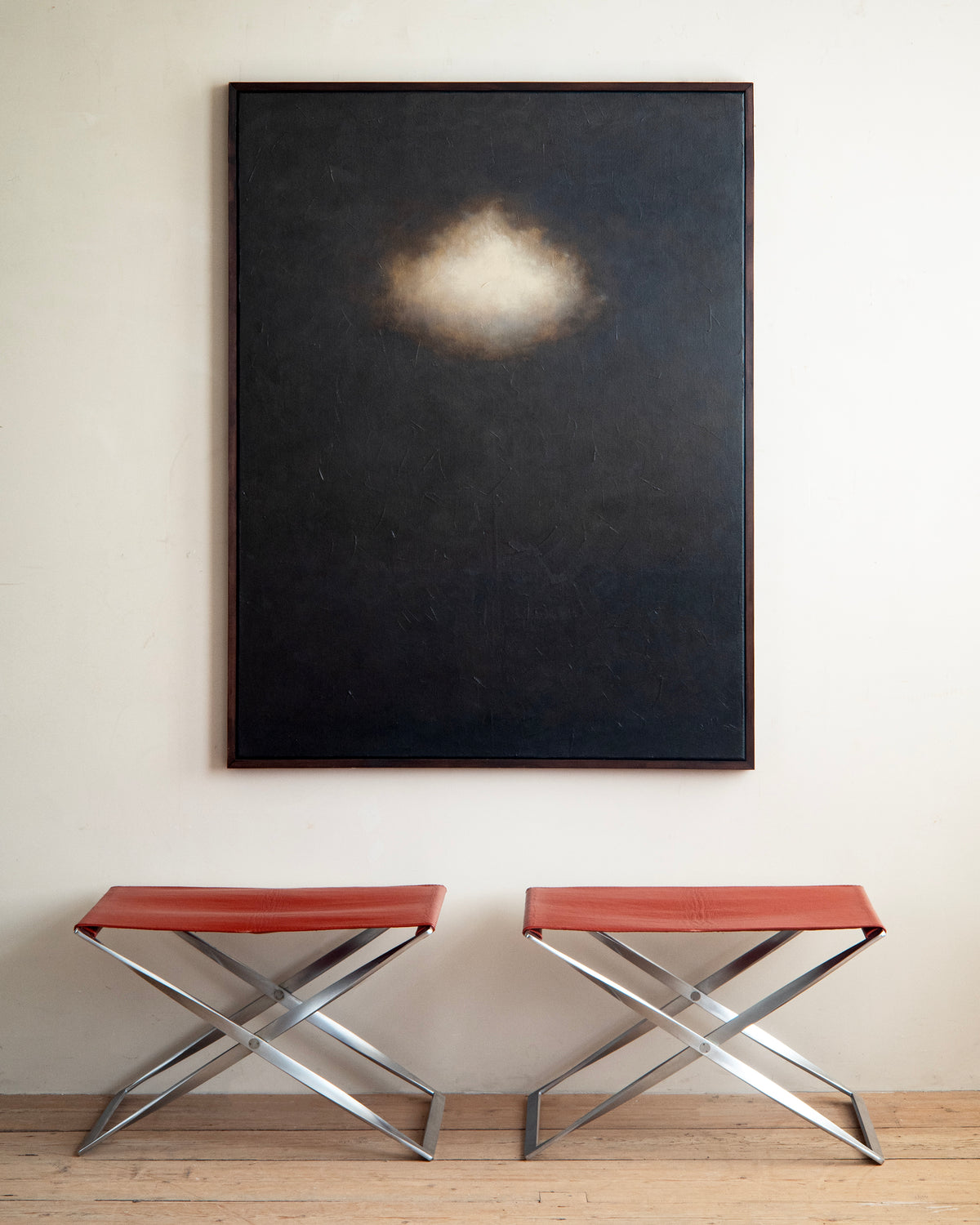 20th c, PK91 Folding Stools