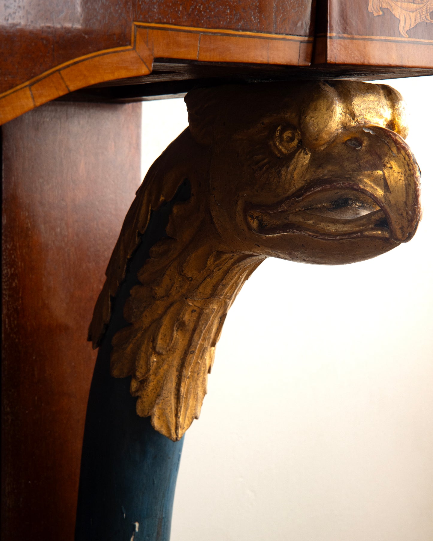 19th c, Pair of Empire Console Tables