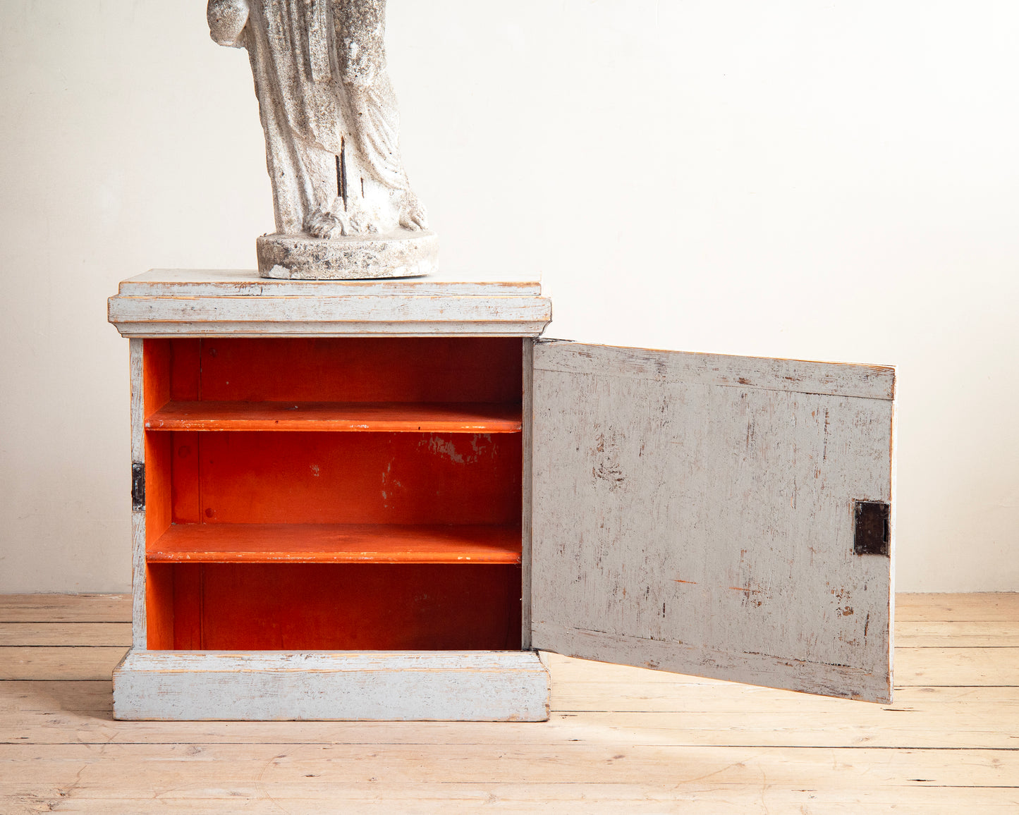 19th c, Late Gustavian Pedestal Cabinet