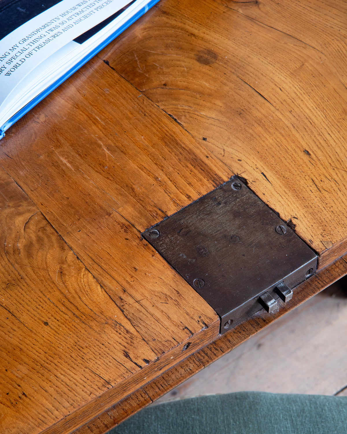 18th c, Rococo Alder Root Secretary Cabinet