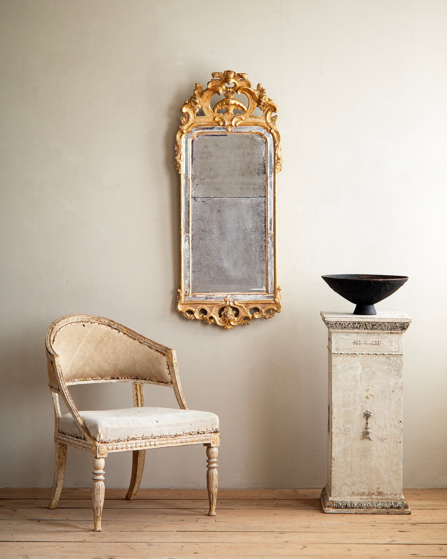18th c, Rococo Mirror