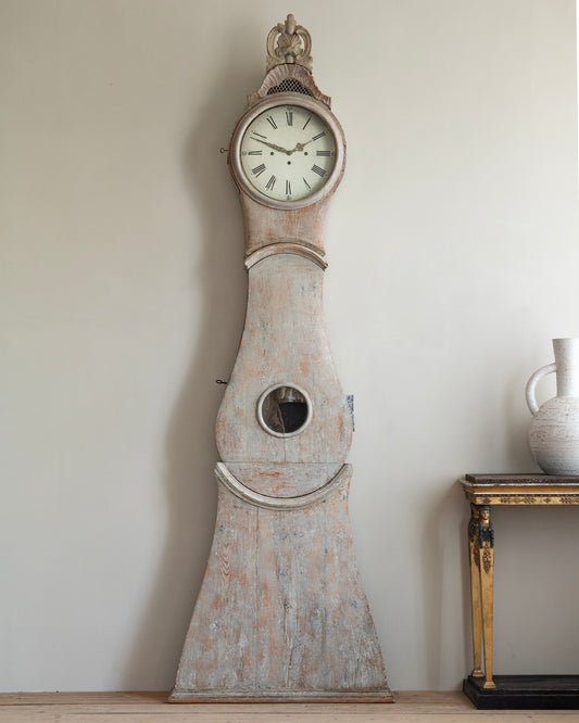 18th c, Rococo Tall Case Clock