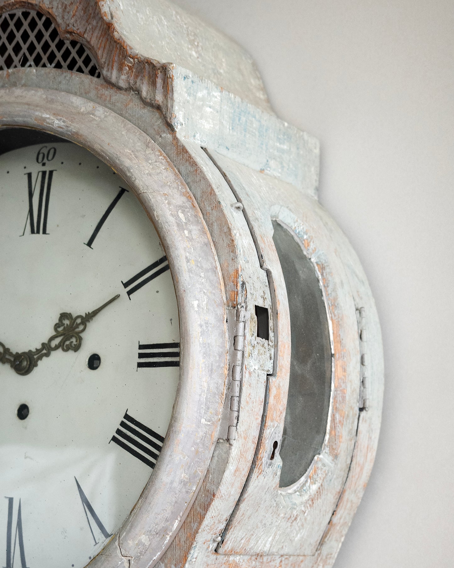 18th c, Rococo Tall Case Clock