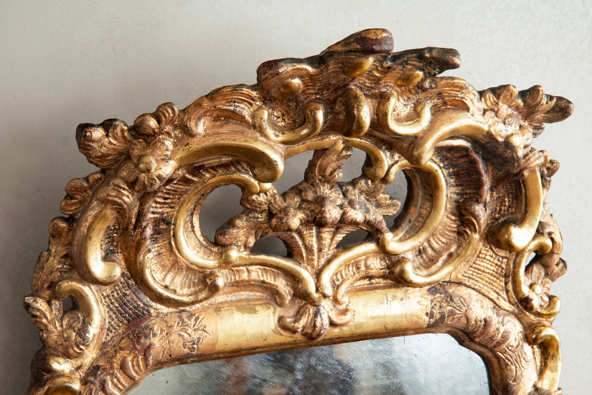 18th c, Swedish Rococo Mirror