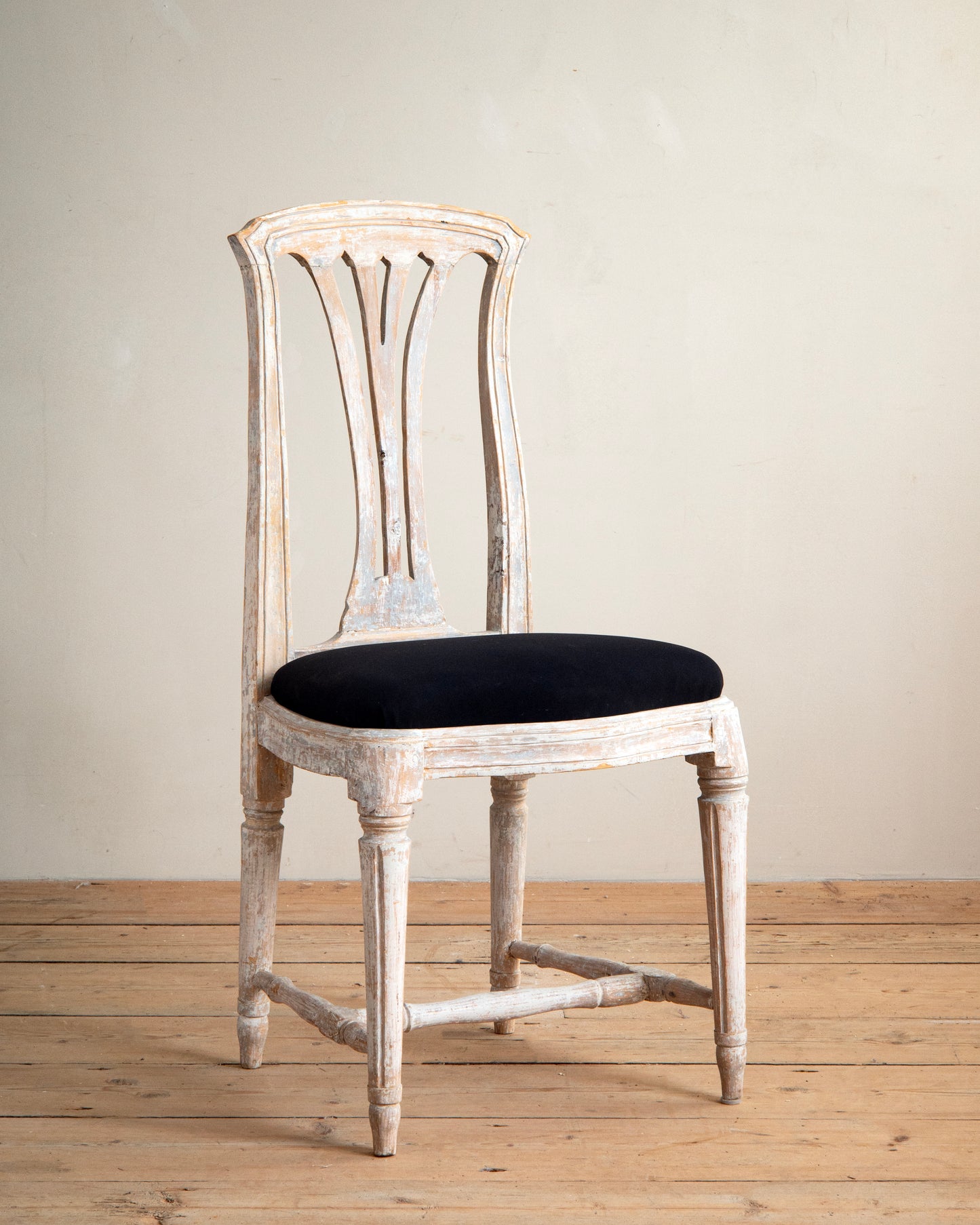 18th c, Set of Six Gustavian Chairs