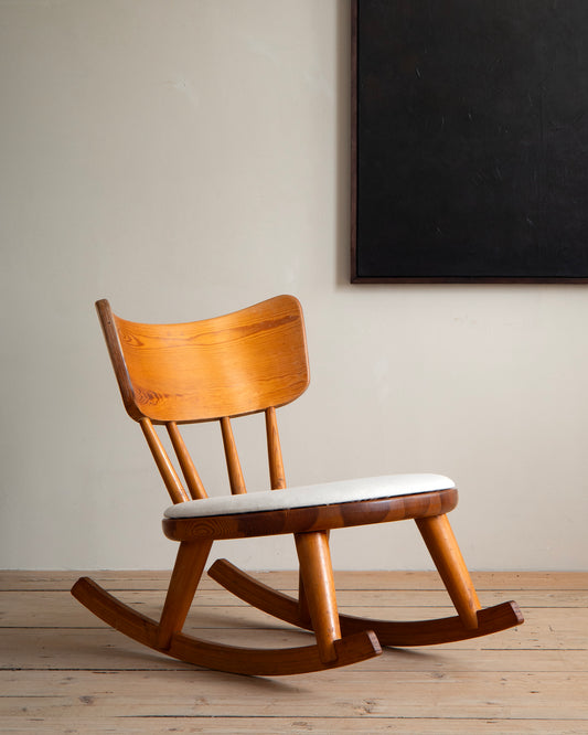 20th c, Rocking Chair by Torsten Claeson